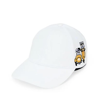 KARL LAGERFELD PARIS Embroidered Graphic Baseball Cap