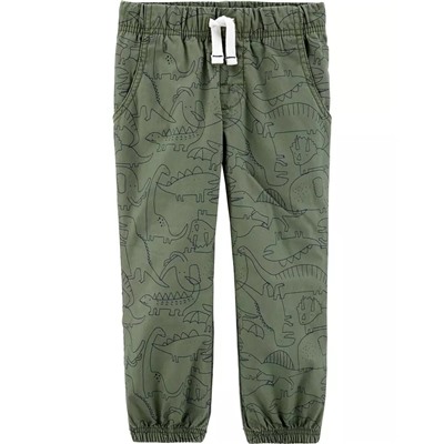 Carter's | Baby Dinosaur Pull-On Poplin Joggers