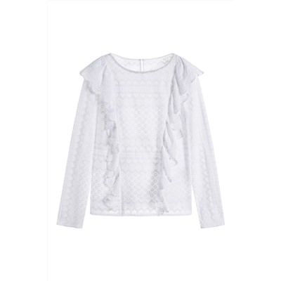 Blusa bordada Blanco