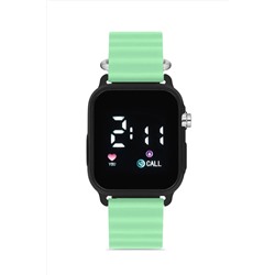 Aqua Di Polo 1987, Turkuaz Silikon Unisex Dijital Led Kol Saati APWR033309