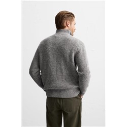 JERSEY CUELLO CREMALLERA TEXTURA