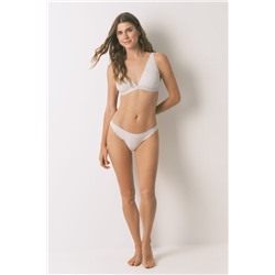 Sujetador halter FANTASTIC algodón gris
