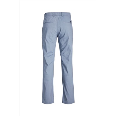Pantalón recto Gris