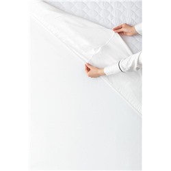 King Size Lastikli %100 Pamuk Penye Çarşaf