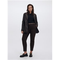 Zigarettenhose mit Gürtel