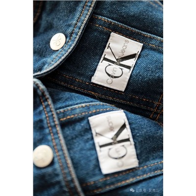 Мужская джинсовая куртка на меховой подкладке  Calvi*n Klei*n