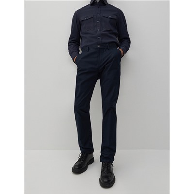 Slim-Fit-Chinohose mit hohem Baumwollanteil