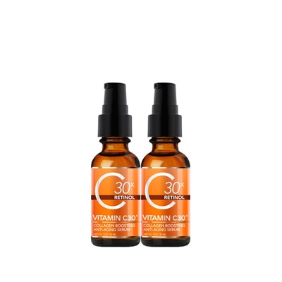 Medpeel Skincare C30x Vitamin C Retinol Serum - 2 Pack