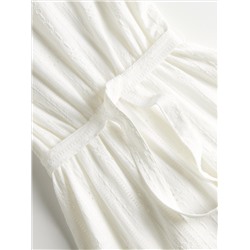 Kleid mit Lochmuster