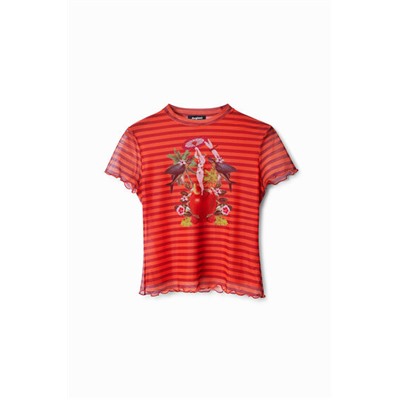 Camiseta slim rayas