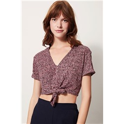 Camiseta Rosa y negro