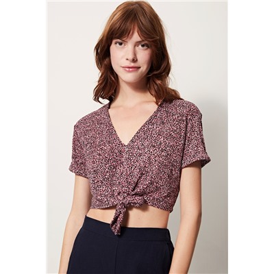 Camiseta Rosa y negro