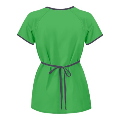 UA Best Buy Scrubs Contrast Mock Wrap Top