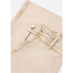 Jeans Catherin culotte tiro alto