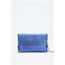 Bandolera de piel Briana Azul