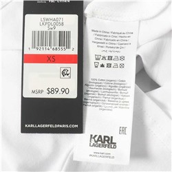 Хлопковая футболка KARL LAGERFEL*D ОРИГИНАЛ!