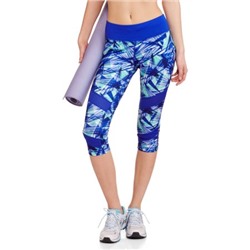 Danskin Now Women's Printed Performance Capri Leggings