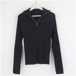 Женская водолазка с молнией на горловине CO*S