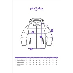 Куртка PLAYTODAY, 1126476