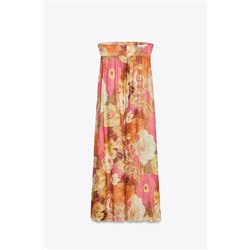 FLORAL PRINT DRESS ZW COLLECTION