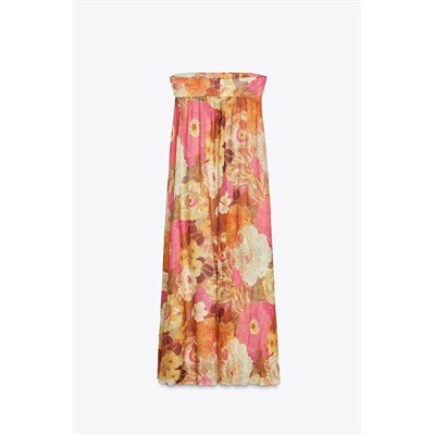 FLORAL PRINT DRESS ZW COLLECTION