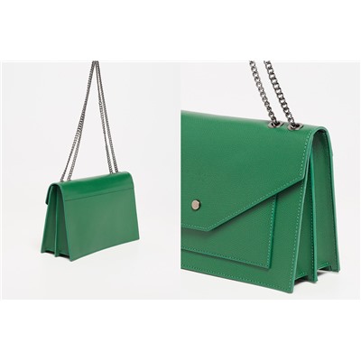 Bolso de piel Clie Verde