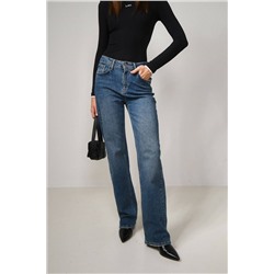 DENIM JEANS COLLECTION  СТИЛЬНЫЕ ДЖИНСЫ  РОССЫПЬ КРИСТАЛОВ  Premium Качество  WIDE LEGS