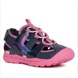 Geox Halbsandalen "Vaniett" in Dunkelblau/ Rosa