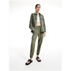 Viscose rich joggers