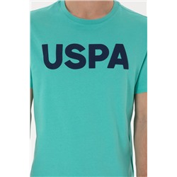 Erkek Regular Fit Bisiklet Yaka Mint Basic Tişört
