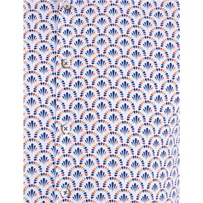 Lacivert Slim Fit Uzun Kollu Gömlek