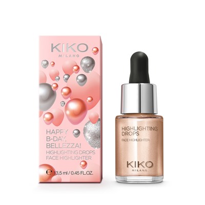happy b-day, bellezza! highlighting drops face highlighter