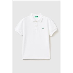 Benetton, Erkek Çocuk Logolu Polo Tişört