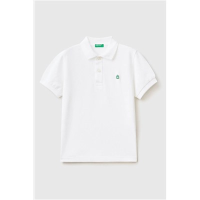 Benetton, Erkek Çocuk Logolu Polo Tişört