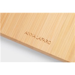 Доска разделочная, 20х15 см, прямоугольная, бамбук, Calm, 63438