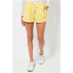 Short cintura alta - Amarillo