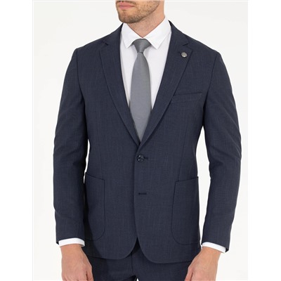 Lacivert Ex. Slim Fit Takım Elbise