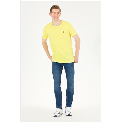 Erkek Citron Basic Bisiklet Yaka Tişört