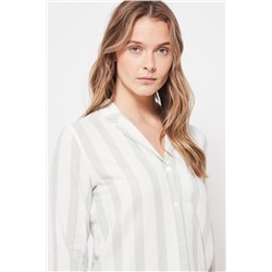 Camisa Blanco y gris