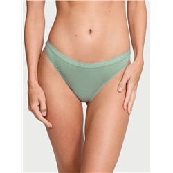 Stretch Cotton Thong Panty