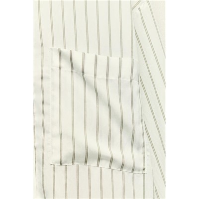 STRIPED FLOWING SHIRT