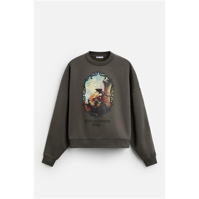 SUDADERA ESTAMPADO COMBINADO