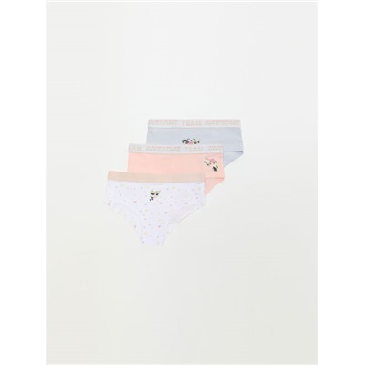 PACK OF 3 PAIRS OF POWERPUFF GIRLS ©&™ CARTOON NETWORK PRINTED BRIEFS