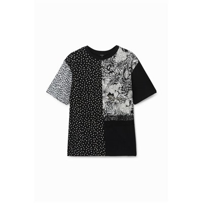Camiseta topos encaje