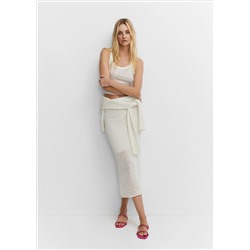 Sandalia strass tiras