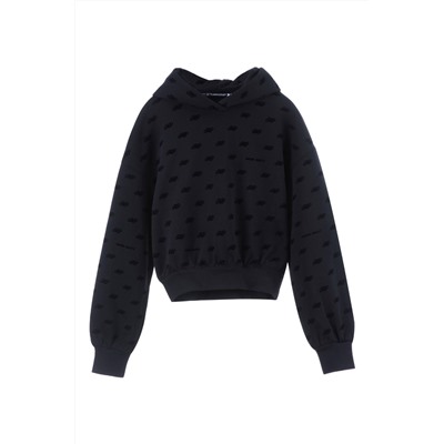 Sudadera con capucha Negro