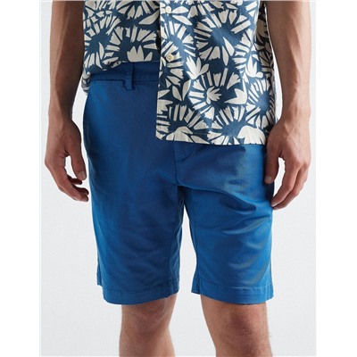 Chino Shorts, Men, Blue