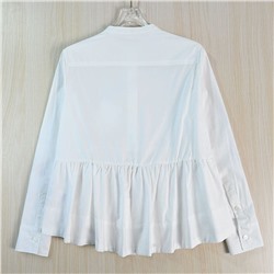 Женская свободная рубашка с оборкой  CO*S