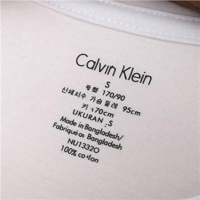 Calvi*n Klei*n  ♥️  мужские базовые футболки из 💯 хлопка, экспорт✔️ В упаковке 3 пары. Производство Бангладеш 🇧🇩 цена на оф сайте 56 💵