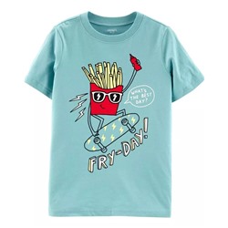 Carter's | Kid Skateboard Fry-Day Jersey Tee
